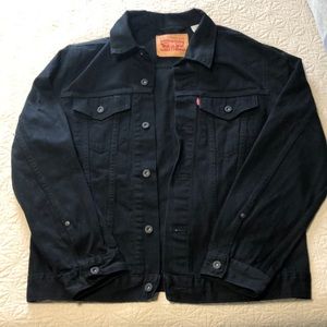 SOLD Men’s Levi Black Denim Jacket